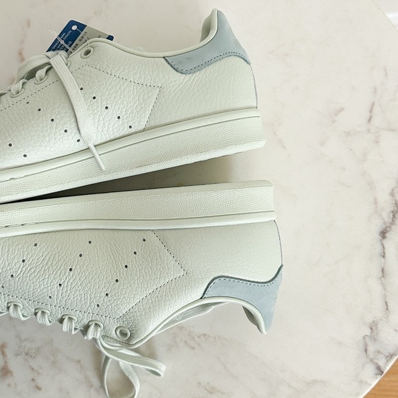 Adidas Stan Smith Pharrell Linen Pastel Green Leather 2017 Release Mens 9.5 NWT main image 6